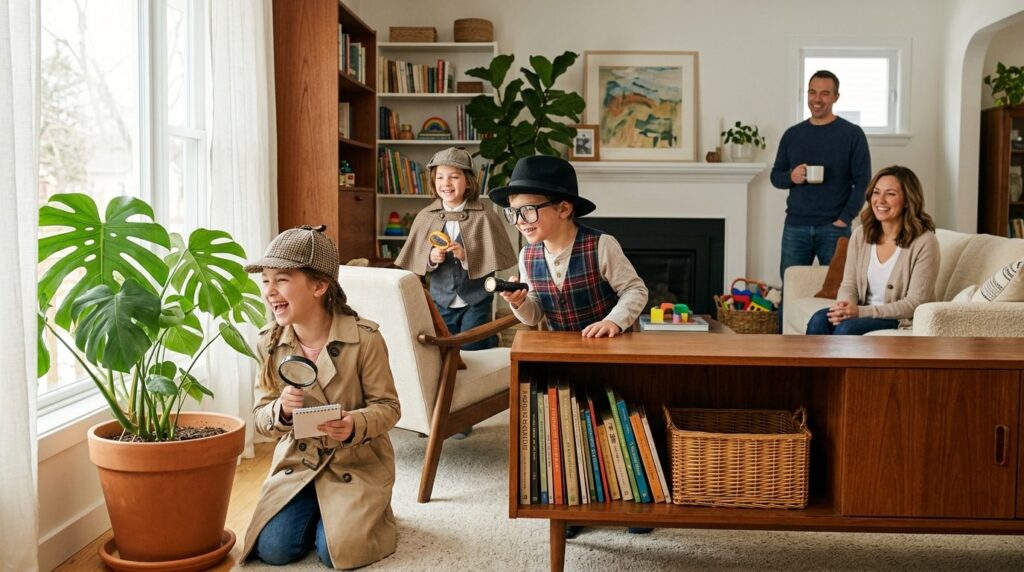 Professional stock photo, 16:9 aspect ratio. Children wearin